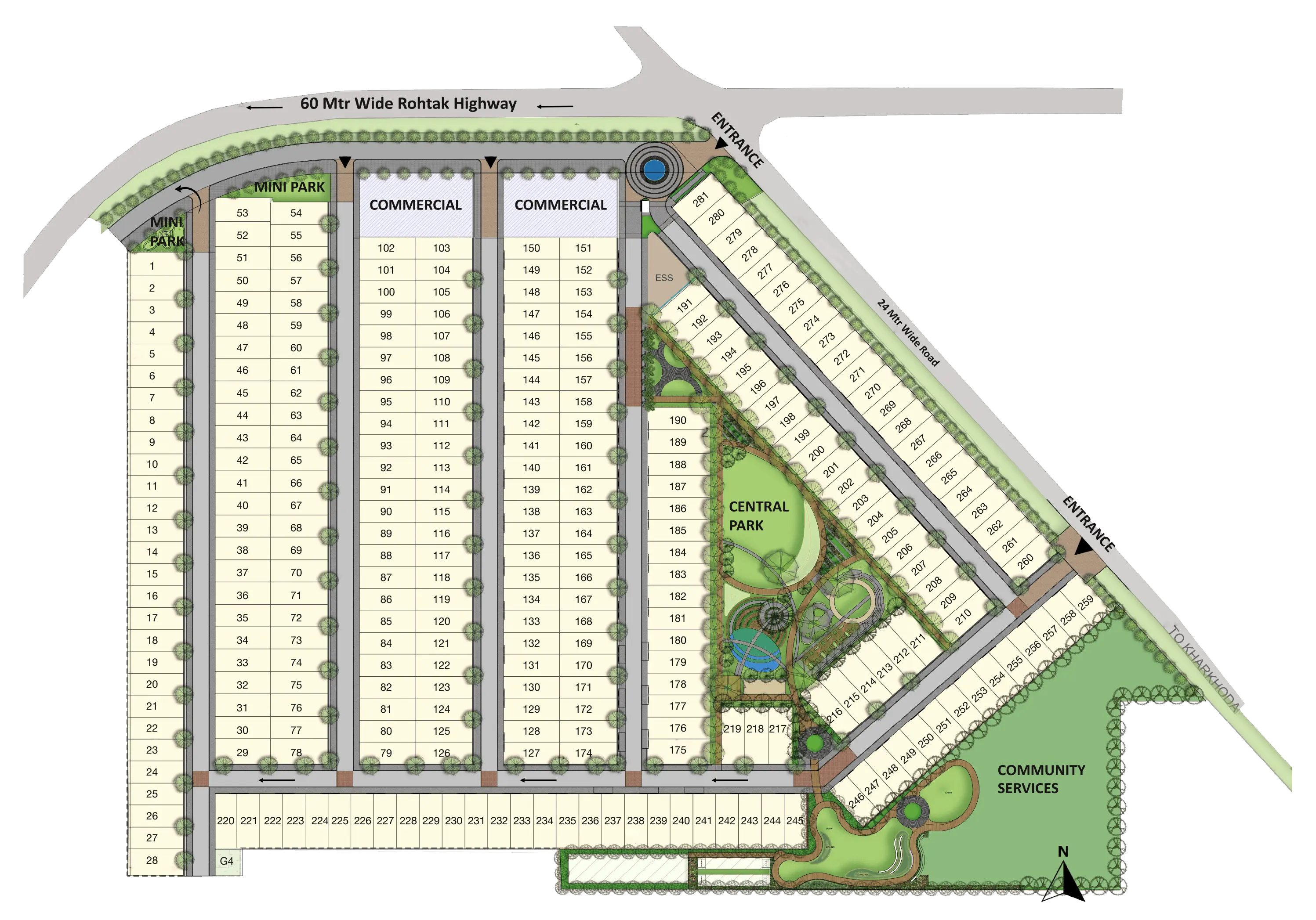 Green Avenue master plan